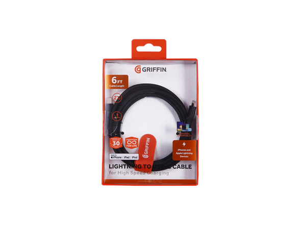 6FT Lightning to USB-C Charging Cable