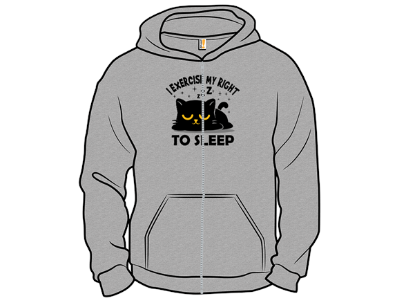 I Exercise My Right To Sleep