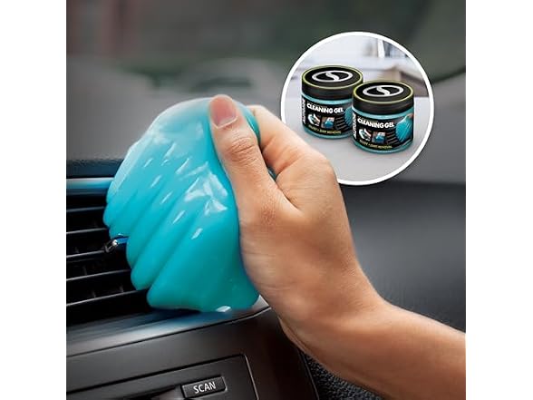 AUTO JOE Car Cleaning Gel, 2 Pack