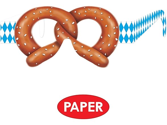 Beistle Pretzel Eyeglasses