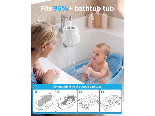 Syvahome Pro Baby Bath Tub Water Filter