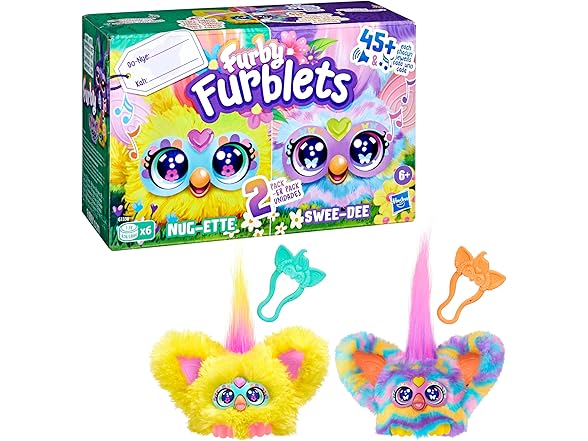 Furby Furblets 2 Pack of Spring Mini Friends