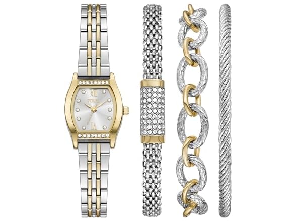 Folio Ladies' Three-Hand Two-Tone Watch