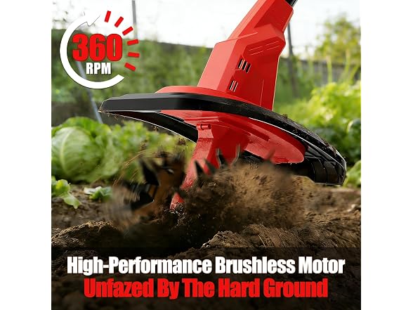 DEVTBLUN Tiller Cultivator Red