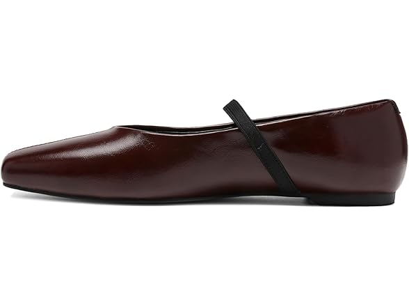 CEFISOP Women Burgundy Suede Flats