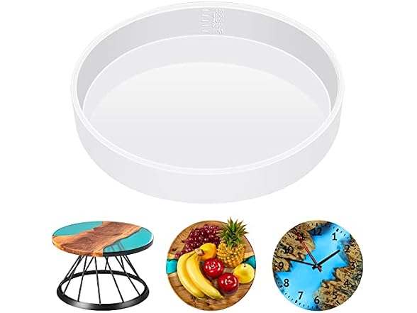 Cunhill Extra Large Resin Table Mold, White