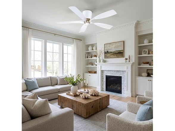Parrot Uncle 52 Inch Ceiling Fan Modern without Light