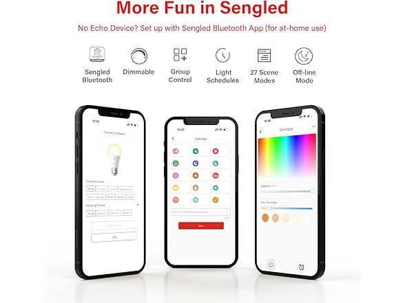 Sengled Alexa Light Bulb, S1 Auto Pairin