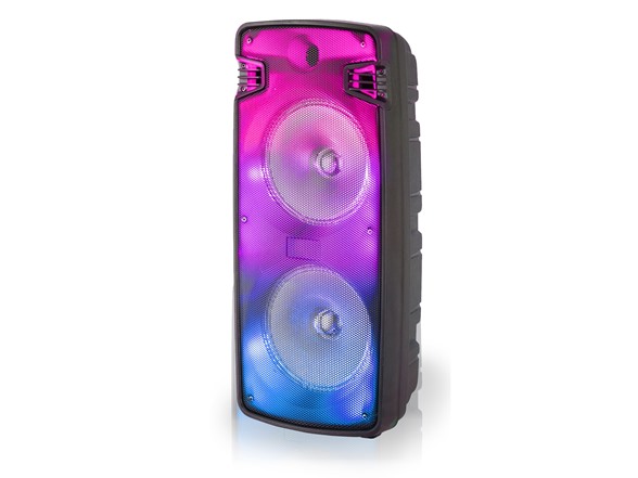 Dual 6.5" Rechargeable Bluetooth Speaker