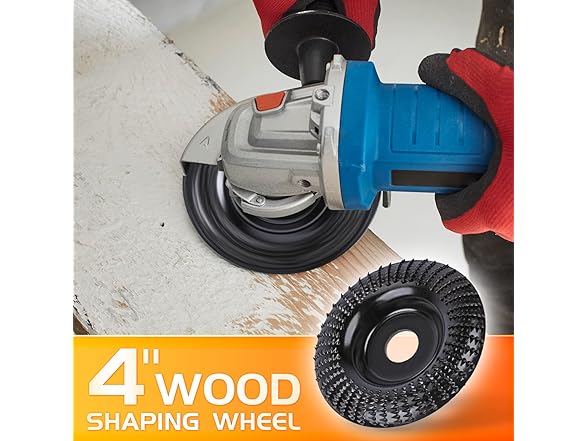 blekoo BLEKOO 4 Silver Angle Grinder Wood Car