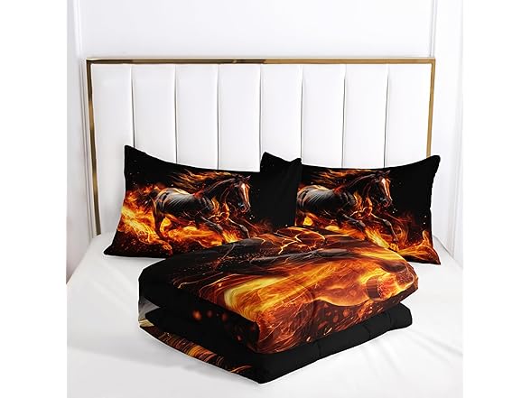 Ntlfup Horse Comforter Sets