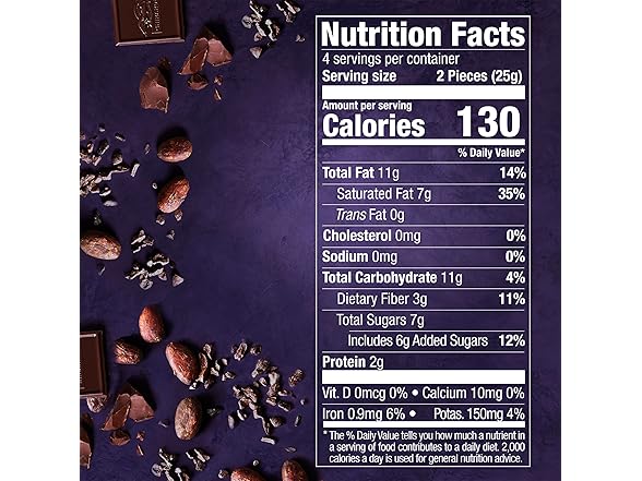 Ghirardelli Intense Dark Choc 72% 3.5oz