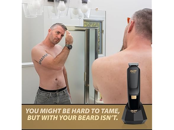 OLOV Beard Trimmer, 21 Piece All-in-One Mens Grooming Kit