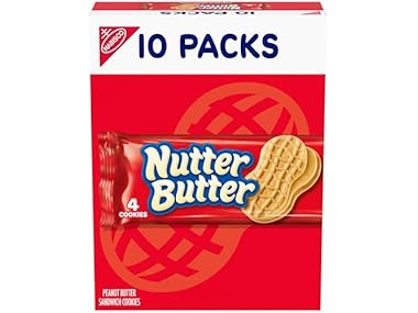 $5.49, Was $5.97, 8% Off! Nutter Butter Sandwich Cookies, 10pk dealfomo