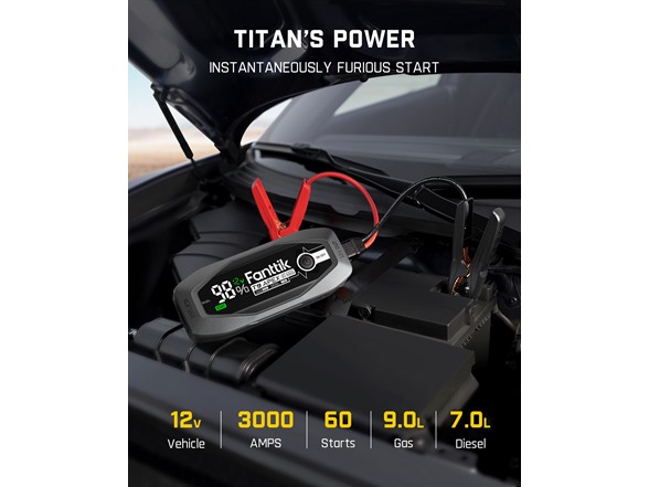 Fanttik T9 APEX 3000 Amp Jump Starter