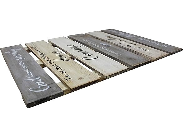 Rustic Serenity Prayer Wall Sign