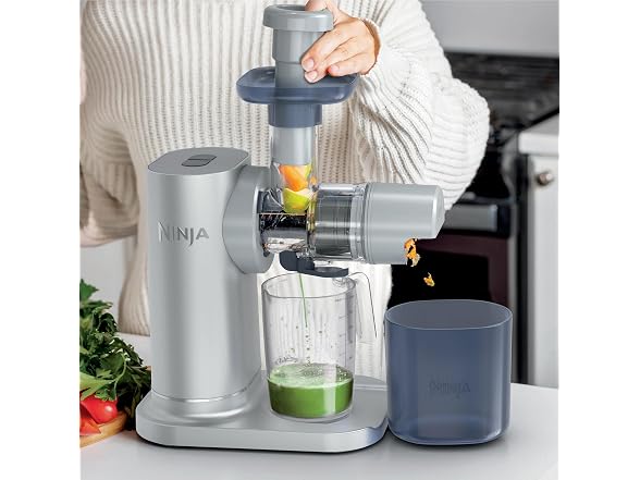 Ninja NeverClog 3-in-1 Juicer, Slicer, and Shredder Refurbished
