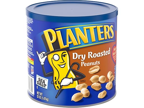 PLANTERS Dry Roasted Peanuts