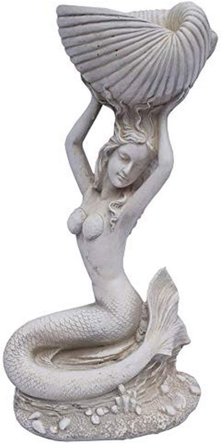 23.5" Coldcast Mermaid/Shell Feeder - Gallery 2