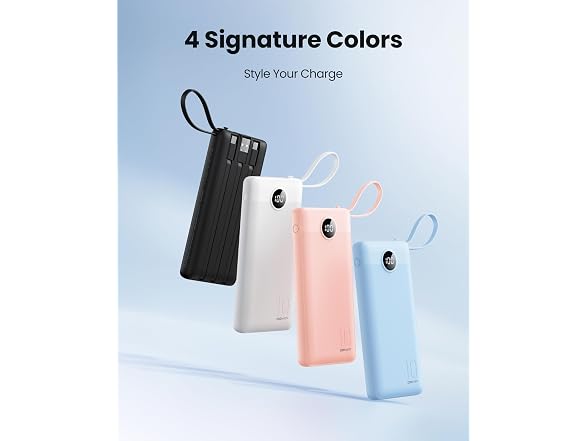 Coowisty 10000mAh Slim Power Bank USB-C