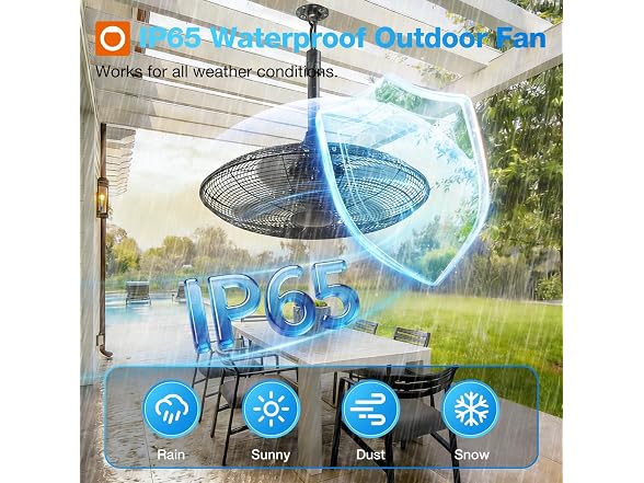 addlon 20in Plug-In Outdoor Fan