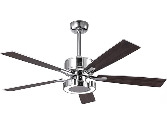 Parrot Uncle 52 Inch Ceiling Fan with Light and Remote