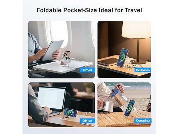 SRIBOO Wireless Charger for MagSafe 35