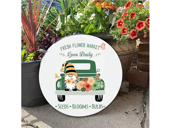 DGAGA Fresh Flowers Market Silk Screen