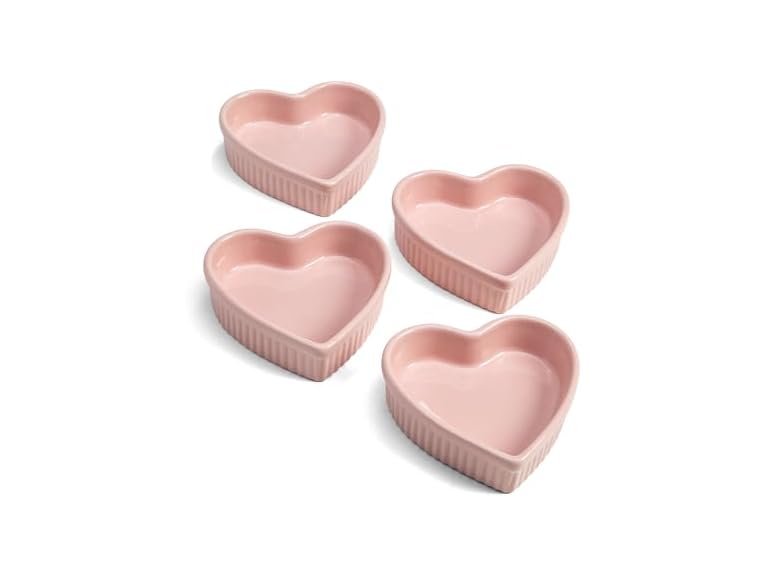 Paris Hilton Heart Shaped Ramekin Set