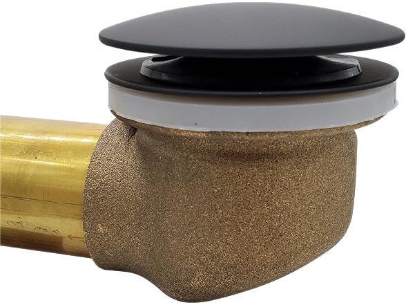 Westbrass 14in Waste Overflow Tip-Toe MB