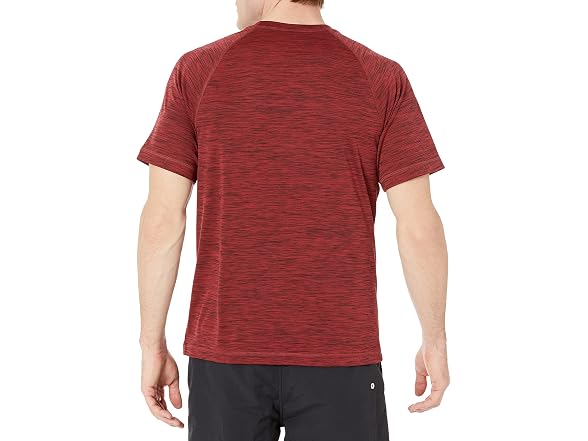Amazon Essentials Quick-Dry UPF 50 Tee, Red (XS)