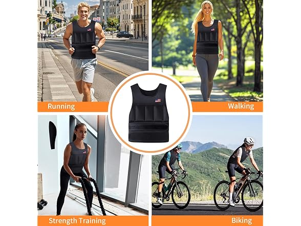 Wolliwa Adjustable Weighted Vest
