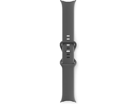 Google Pixel Watch - Android Smartwatch with Fitbit Activity Tracking - Heart Rate Tracking Watch Polished Silver Stainless Steel case with Charcoal Active band - WiFi (Open Box)