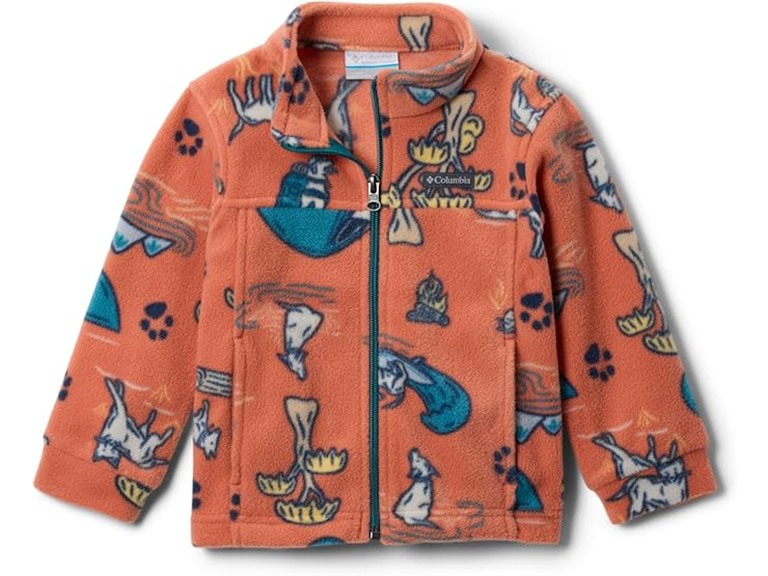 Columbia Youth Boys Zing III Fleece, Tuscan Trail Tails, Large