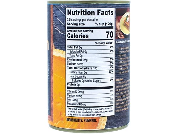 24PK MW Polar All Natural Pumpkin, 15 Ounce
