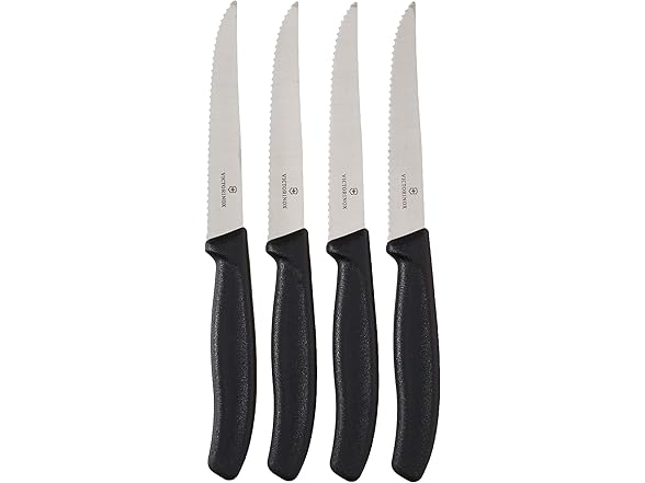 Victorinox Swiss Classic 5-Piece Santoku and Steak Knife Set