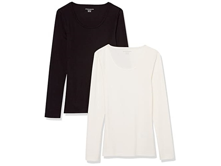 Amazon Essentials Women Long Sleeve Rib Sweater - Gallery 9