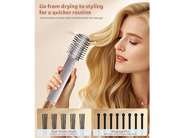 7-in-1 Hot Air Styler Blow Dryer Brush