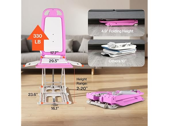 SuperHandy GUT197 Portable Floor and Bath Lift