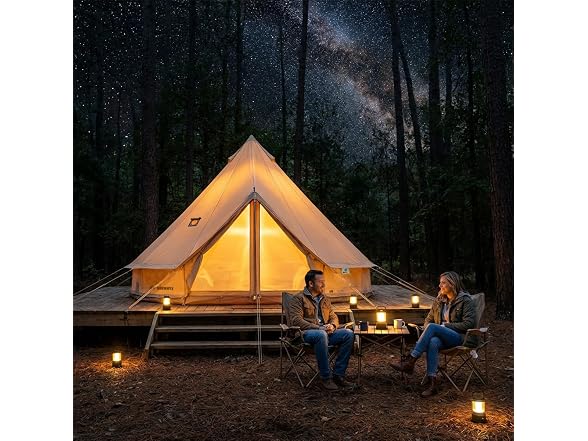 ShinHye Canvas Bell Tent Stove Jack