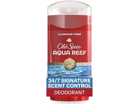 Old Spice Aluminum Free Deodorant Aqua Reef 3oz