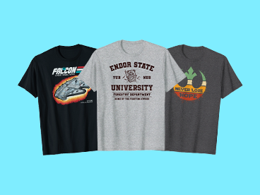 Sci-Fi and Fantasy Shirts from the Derby!