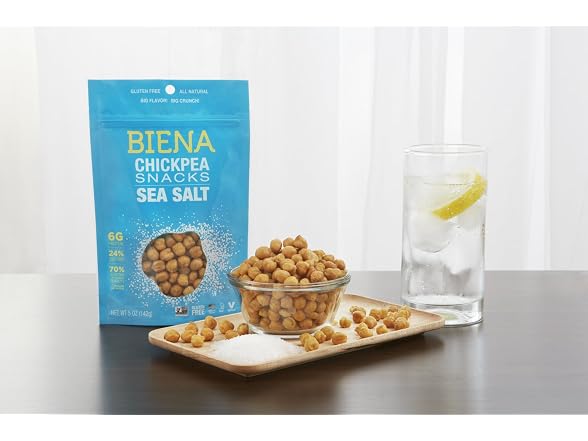 BIENA Chickpea Snacks Sea Salt