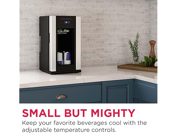 FRIGIDAIRE EFMIS567_AMZ, Retro Mini Drink Fridge
