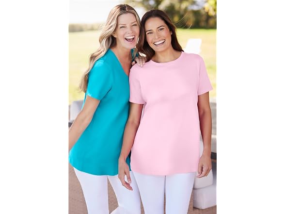 Woman Within Women (XL) Perfect Short-sleeve Tee