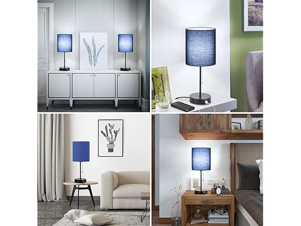 Bosceos Table Lamps Set of 2