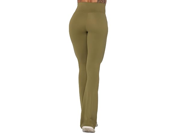 Sunzel Flare Leggings 30in S MartiniOlive