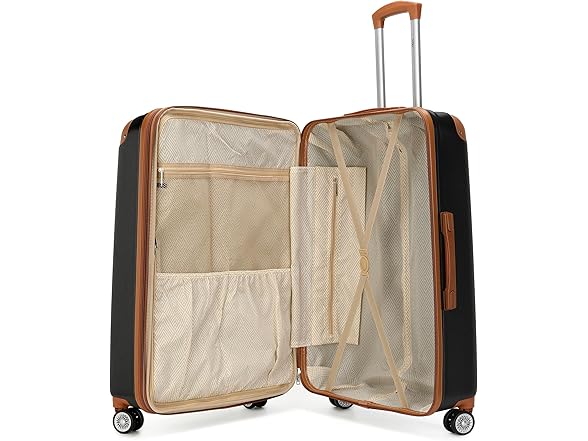Collins 3Pc Retro Spinner Luggage Set