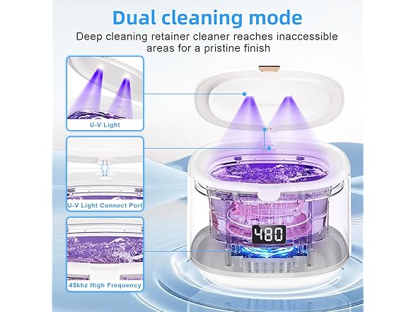 VIVIZEN Ultrasonic Retainer Cleaner