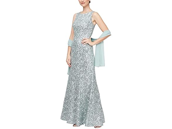Alex Evenings Women's Long Dress